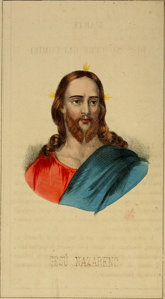 An illustration from L'arte de conoscere gli uomini : il piccolo Lavater e Dottor Gall, 1865, leaf 13