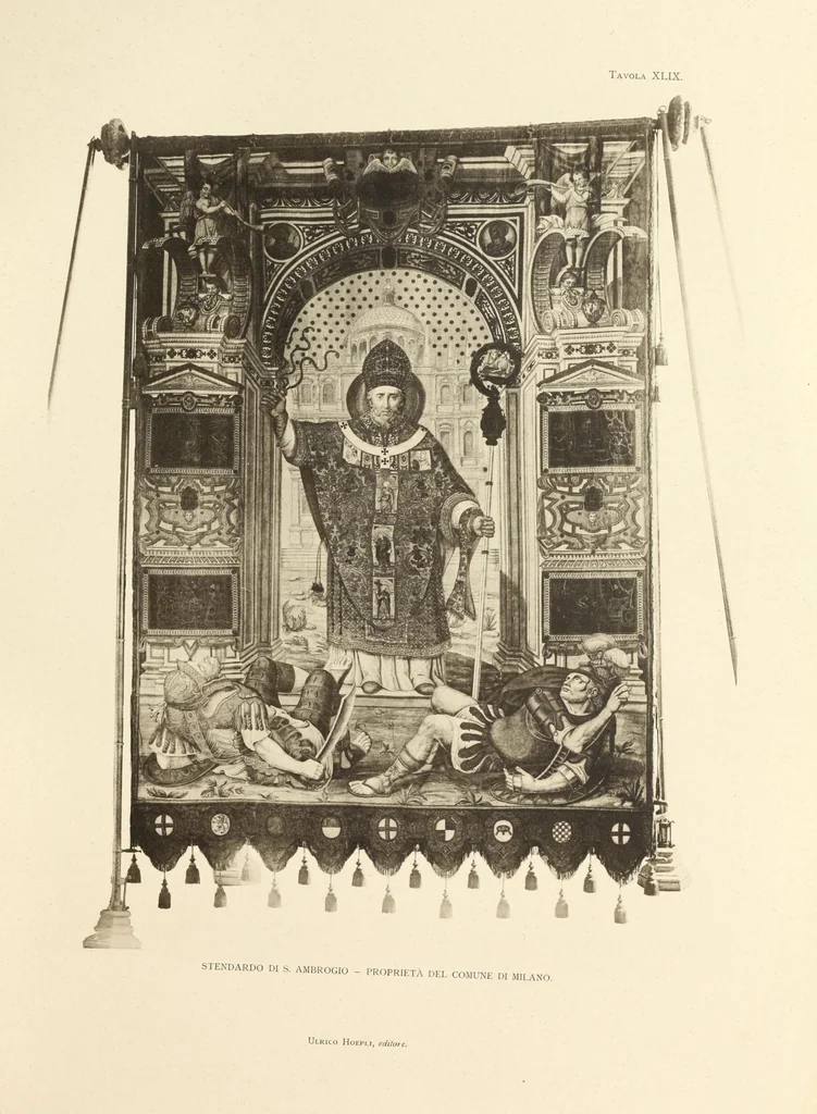 An illustration from L'arte negli arredi sacri della Lombardia, 1897, leaf 159