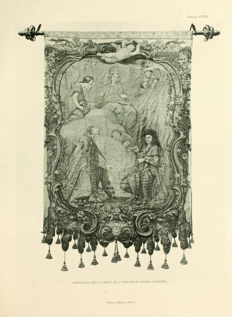 An illustration from L'arte negli arredi sacri della Lombardia, 1897, leaf 205