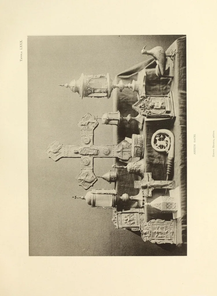 An illustration from L'arte negli arredi sacri della Lombardia, 1897, leaf 221