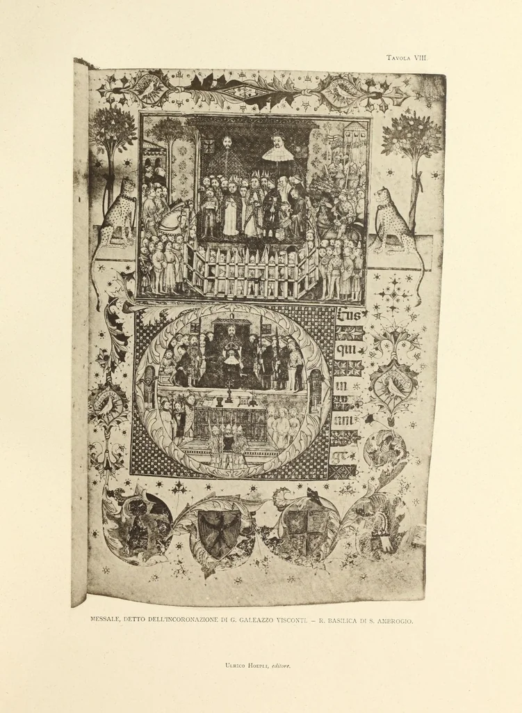 An illustration from L'arte negli arredi sacri della Lombardia, 1897, leaf 77