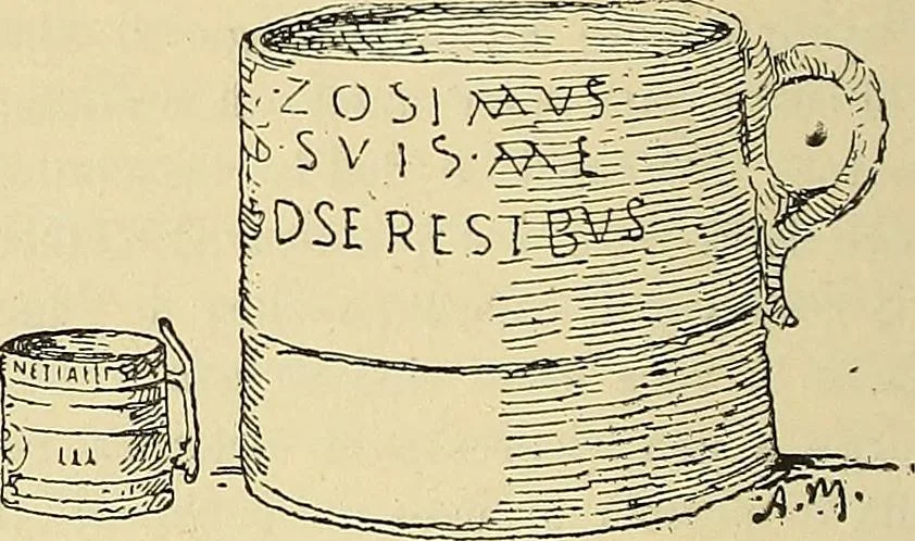 An illustration from L'arte nell'industria : lavori di legno e pastiglia, lavori di metallo, lavori di pietra, marmo, alabastro, ceramica, musaico, vetro, lavori di osso e avorio, lavori tessili, carte da parati e cuoi decorati, ricami, pizzi, cartelloni, stampe, ecc., 1907, leaf 135