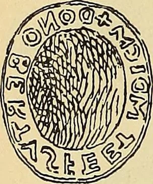 An illustration from L'arte nell'industria : lavori di legno e pastiglia, lavori di metallo, lavori di pietra, marmo, alabastro, ceramica, musaico, vetro, lavori di osso e avorio, lavori tessili, carte da parati e cuoi decorati, ricami, pizzi, cartelloni, stampe, ecc., 1907, leaf 149