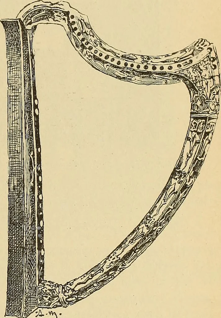 An illustration from L'arte nell'industria : lavori di legno e pastiglia, lavori di metallo, lavori di pietra, marmo, alabastro, ceramica, musaico, vetro, lavori di osso e avorio, lavori tessili, carte da parati e cuoi decorati, ricami, pizzi, cartelloni, stampe, ecc., 1907, leaf 512