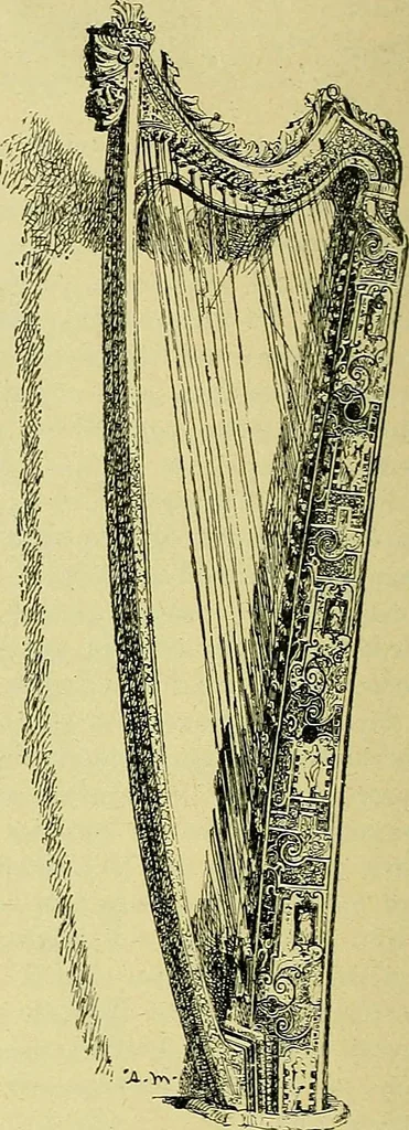 An illustration from L'arte nell'industria : lavori di legno e pastiglia, lavori di metallo, lavori di pietra, marmo, alabastro, ceramica, musaico, vetro, lavori di osso e avorio, lavori tessili, carte da parati e cuoi decorati, ricami, pizzi, cartelloni, stampe, ecc., 1907, leaf 109
