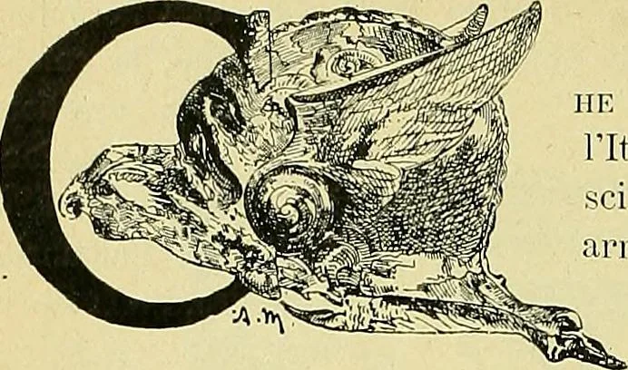 An illustration from L'arte nell'industria : lavori di legno e pastiglia, lavori di metallo, lavori di pietra, marmo, alabastro, ceramica, musaico, vetro, lavori di osso e avorio, lavori tessili, carte da parati e cuoi decorati, ricami, pizzi, cartelloni, stampe, ecc., 1907, leaf 117