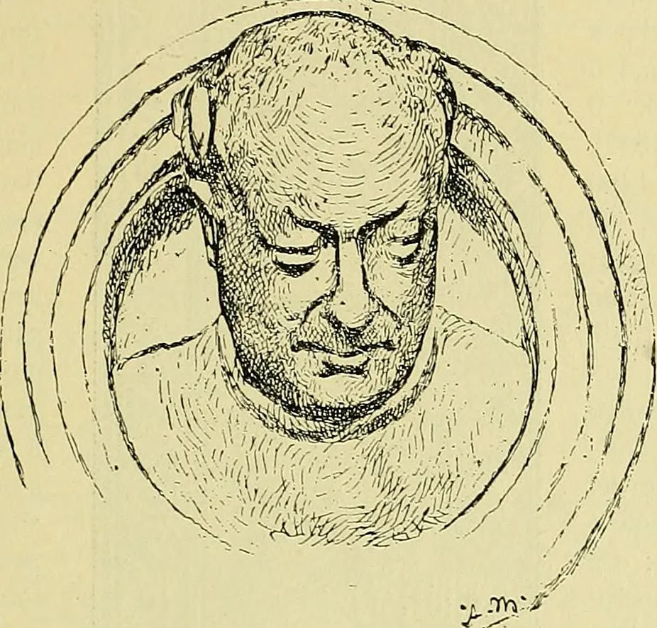 An illustration from L'arte nell'industria : lavori di legno e pastiglia, lavori di metallo, lavori di pietra, marmo, alabastro, ceramica, musaico, vetro, lavori di osso e avorio, lavori tessili, carte da parati e cuoi decorati, ricami, pizzi, cartelloni, stampe, ecc., 1907, leaf 128