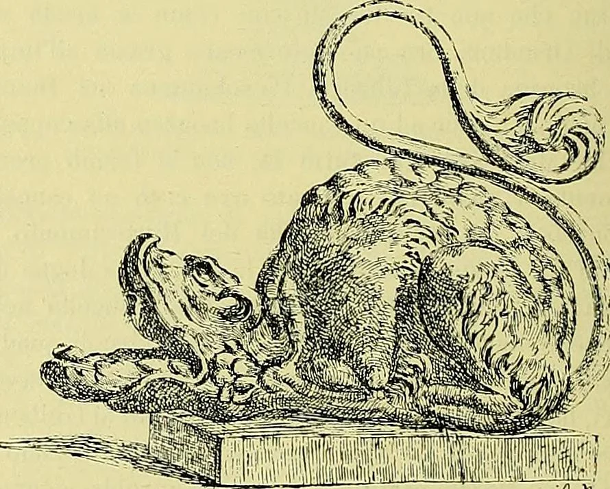 An illustration from L'arte nell'industria : lavori di legno e pastiglia, lavori di metallo, lavori di pietra, marmo, alabastro, ceramica, musaico, vetro, lavori di osso e avorio, lavori tessili, carte da parati e cuoi decorati, ricami, pizzi, cartelloni, stampe, ecc., 1907, leaf 135