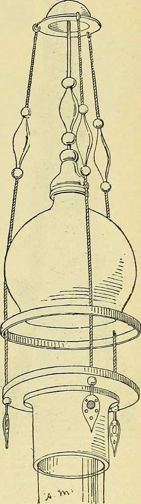 An illustration from L'arte nell'industria : lavori di legno e pastiglia, lavori di metallo, lavori di pietra, marmo, alabastro, ceramica, musaico, vetro, lavori di osso e avorio, lavori tessili, carte da parati e cuoi decorati, ricami, pizzi, cartelloni, stampe, ecc., 1907, leaf 138