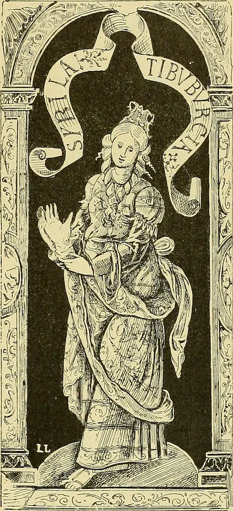 An illustration from L'arte nell'industria : lavori di legno e pastiglia, lavori di metallo, lavori di pietra, marmo, alabastro, ceramica, musaico, vetro, lavori di osso e avorio, lavori tessili, carte da parati e cuoi decorati, ricami, pizzi, cartelloni, stampe, ecc., 1907, leaf 156
