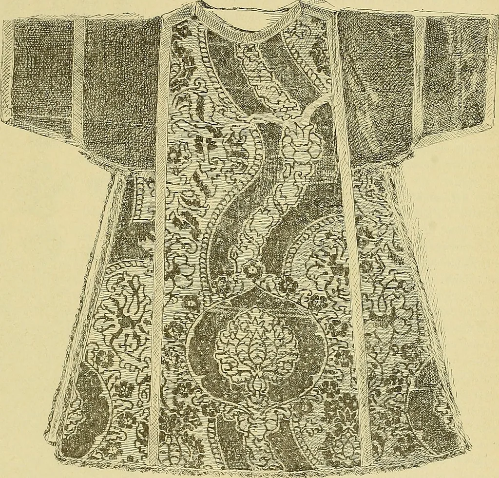 An illustration from L'arte nell'industria : lavori di legno e pastiglia, lavori di metallo, lavori di pietra, marmo, alabastro, ceramica, musaico, vetro, lavori di osso e avorio, lavori tessili, carte da parati e cuoi decorati, ricami, pizzi, cartelloni, stampe, ecc., 1907, leaf 248