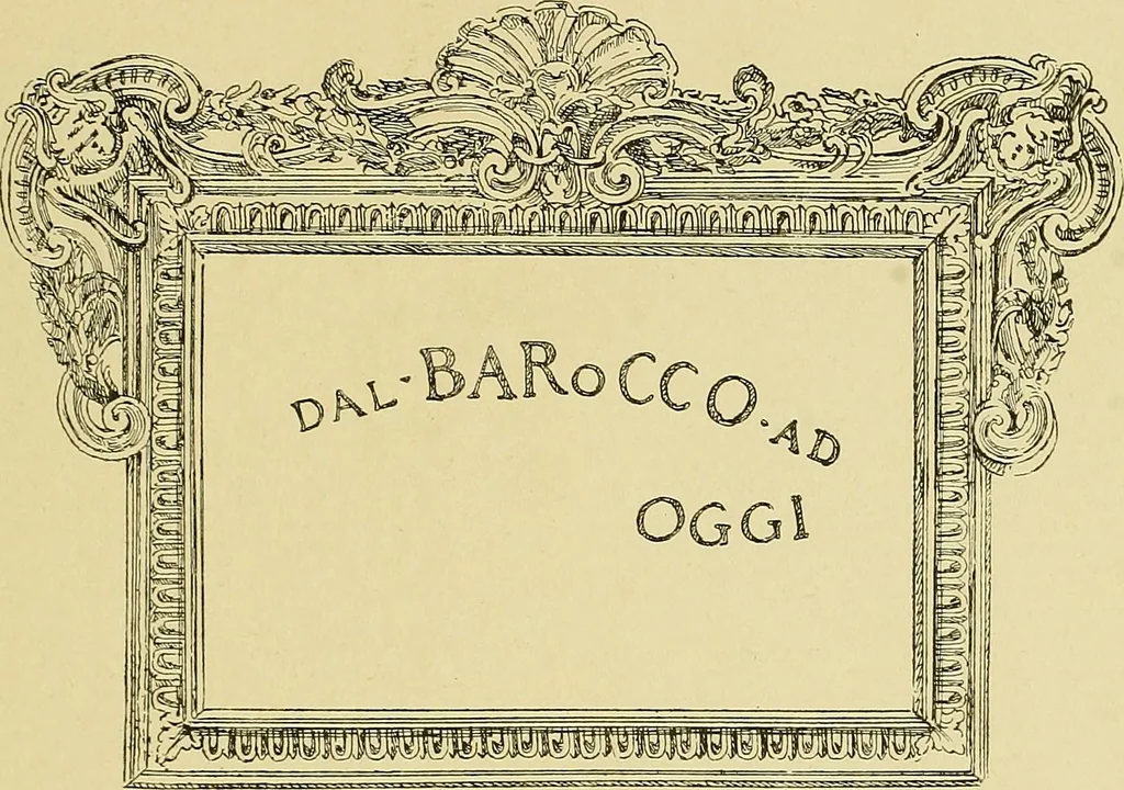 An illustration from L'arte nell'industria : lavori di legno e pastiglia, lavori di metallo, lavori di pietra, marmo, alabastro, ceramica, musaico, vetro, lavori di osso e avorio, lavori tessili, carte da parati e cuoi decorati, ricami, pizzi, cartelloni, stampe, ecc., 1907, leaf 270