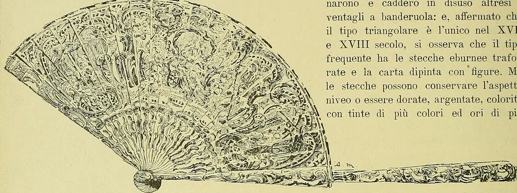 An illustration from L'arte nell'industria : lavori di legno e pastiglia, lavori di metallo, lavori di pietra, marmo, alabastro, ceramica, musaico, vetro, lavori di osso e avorio, lavori tessili, carte da parati e cuoi decorati, ricami, pizzi, cartelloni, stampe, ecc., 1907, leaf 433