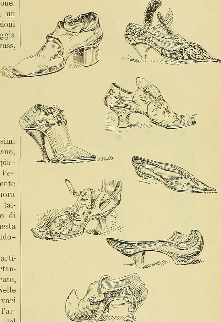 An illustration from L'arte nell'industria : lavori di legno e pastiglia, lavori di metallo, lavori di pietra, marmo, alabastro, ceramica, musaico, vetro, lavori di osso e avorio, lavori tessili, carte da parati e cuoi decorati, ricami, pizzi, cartelloni, stampe, ecc., 1907, leaf 440