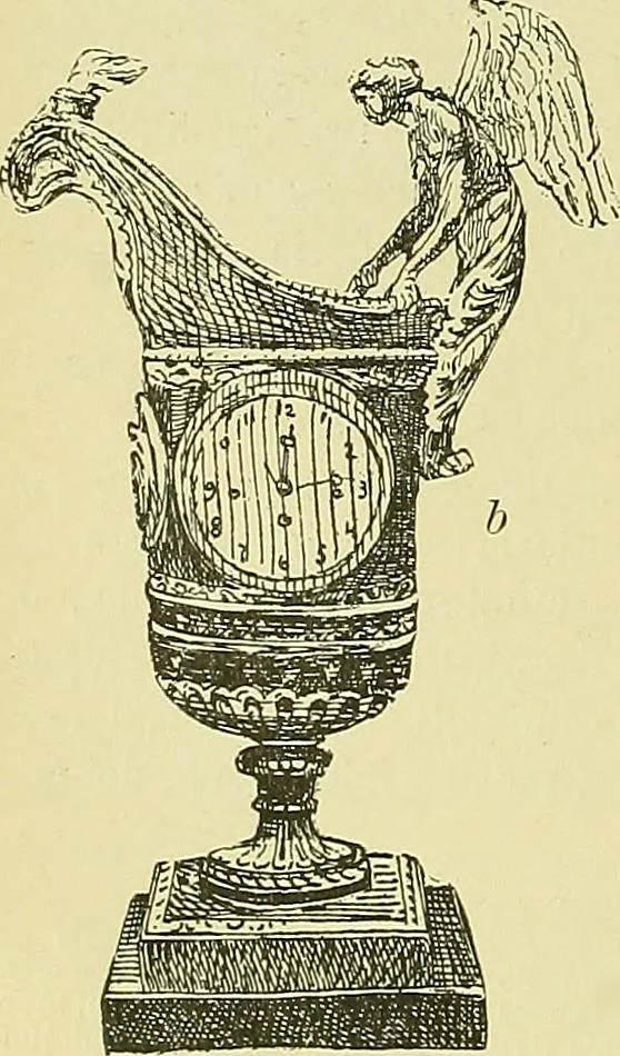 An illustration from L'arte nell'industria : lavori di legno e pastiglia, lavori di metallo, lavori di pietra, marmo, alabastro, ceramica, musaico, vetro, lavori di osso e avorio, lavori tessili, carte da parati e cuoi decorati, ricami, pizzi, cartelloni, stampe, ecc., 1907, leaf 471