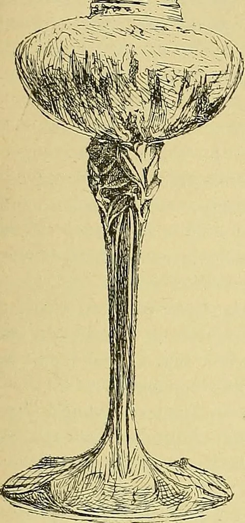 An illustration from L'arte nell'industria : lavori di legno e pastiglia, lavori di metallo, lavori di pietra, marmo, alabastro, ceramica, musaico, vetro, lavori di osso e avorio, lavori tessili, carte da parati e cuoi decorati, ricami, pizzi, cartelloni, stampe, ecc., 1907, leaf 570