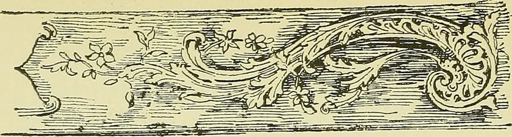 An illustration from L'arte nell'industria : lavori di legno e pastiglia, lavori di metallo, lavori di pietra, marmo, alabastro, ceramica, musaico, vetro, lavori di osso e avorio, lavori tessili, carte da parati e cuoi decorati, ricami, pizzi, cartelloni, stampe, ecc., 1907, leaf 229