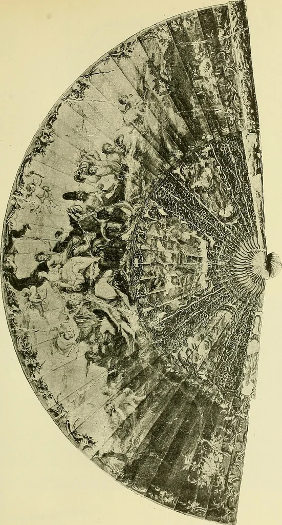 An illustration from L'arte nell'industria : lavori di legno e pastiglia, lavori di metallo, lavori di pietra, marmo, alabastro, ceramica, musaico, vetro, lavori di osso e avorio, lavori tessili, carte da parati e cuoi decorati, ricami, pizzi, cartelloni, stampe, ecc., 1907, leaf 344