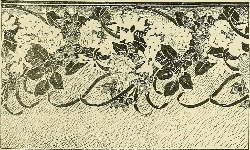 An illustration from L'arte nell'industria : lavori di legno e pastiglia, lavori di metallo, lavori di pietra, marmo, alabastro, ceramica, musaico, vetro, lavori di osso e avorio, lavori tessili, carte da parati e cuoi decorati, ricami, pizzi, cartelloni, stampe, ecc., 1907, leaf 396