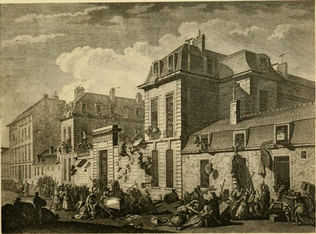An illustration from L'Art et les moeurs en France, 1909, leaf 197