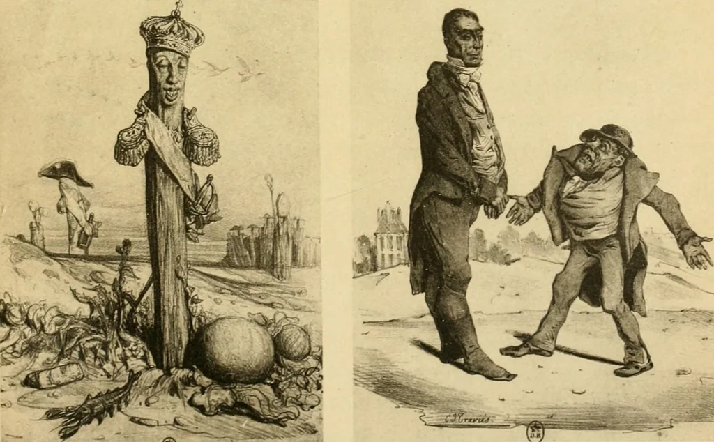 An illustration from L'Art et les moeurs en France, 1909, leaf 211
