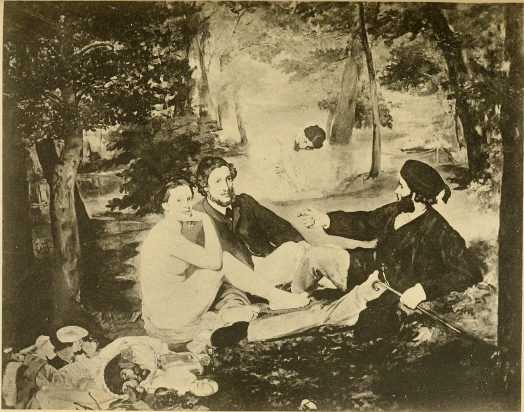 An illustration from L'Art et les moeurs en France, 1909, leaf 267