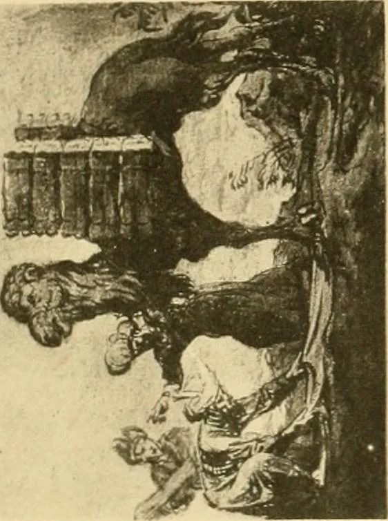 An illustration from L'Art et les moeurs en France, 1909, leaf 94