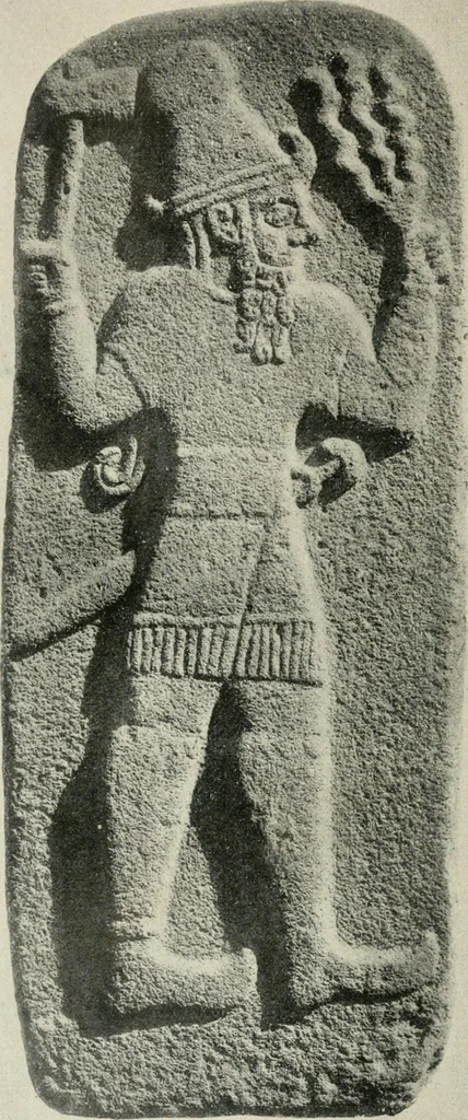 An illustration from L'art Hittite, 1922, leaf 25