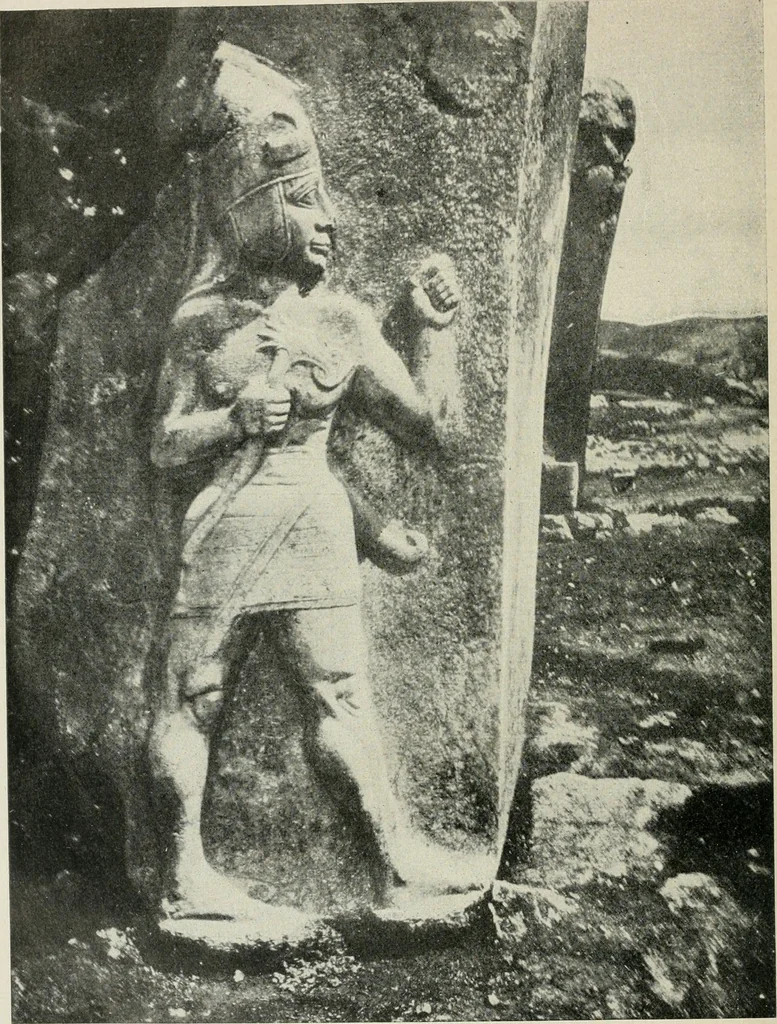 An illustration from L'art Hittite, 1922, leaf 29