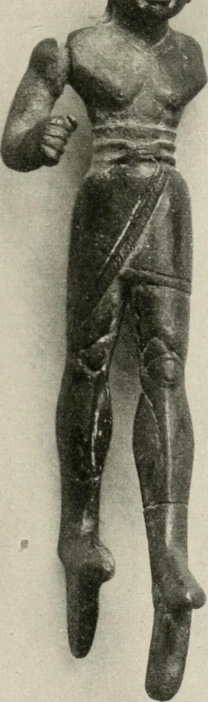An illustration from L'art Hittite, 1922, leaf 30