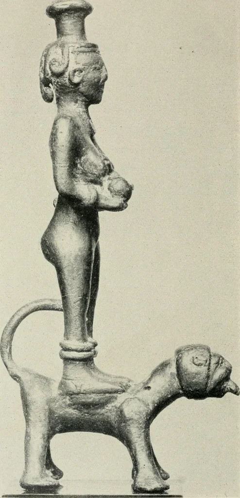 An illustration from L'art Hittite, 1922, leaf 31