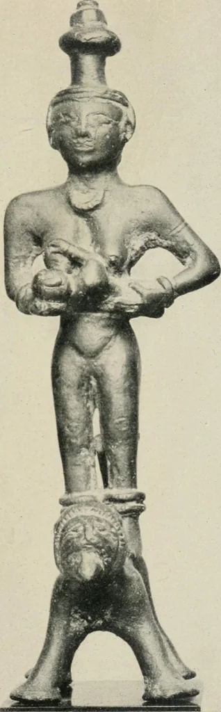 An illustration from L'art Hittite, 1922, leaf 32