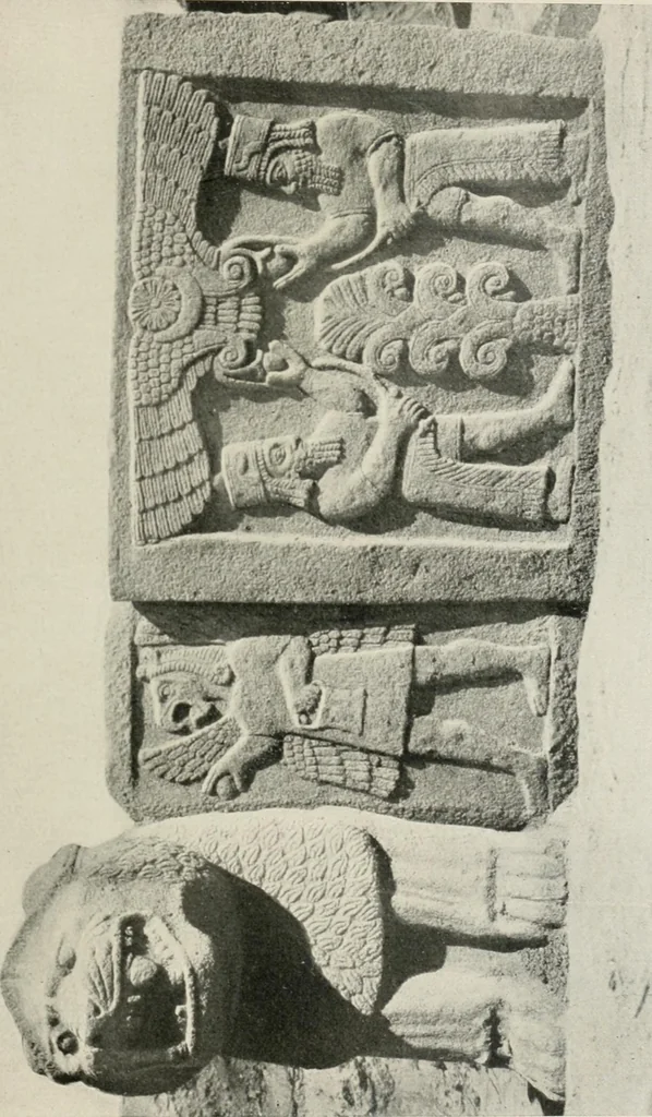 An illustration from L'art Hittite, 1922, leaf 40