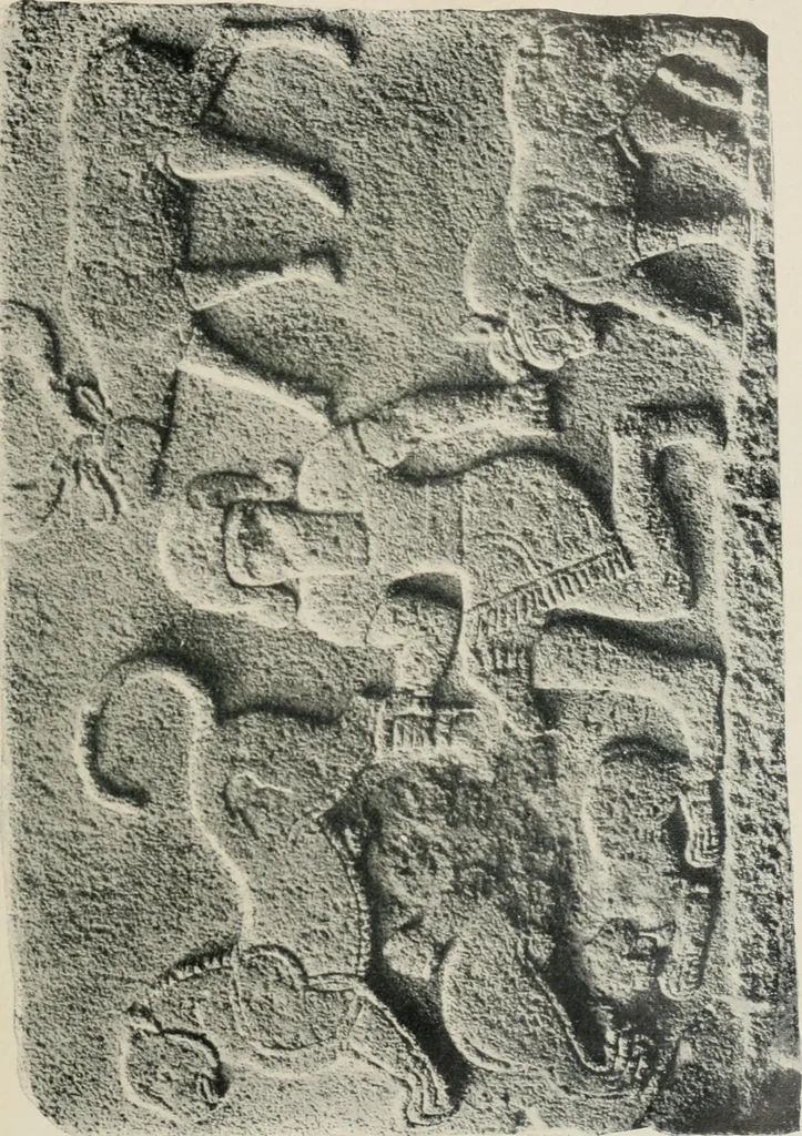 An illustration from L'art Hittite, 1922, leaf 46