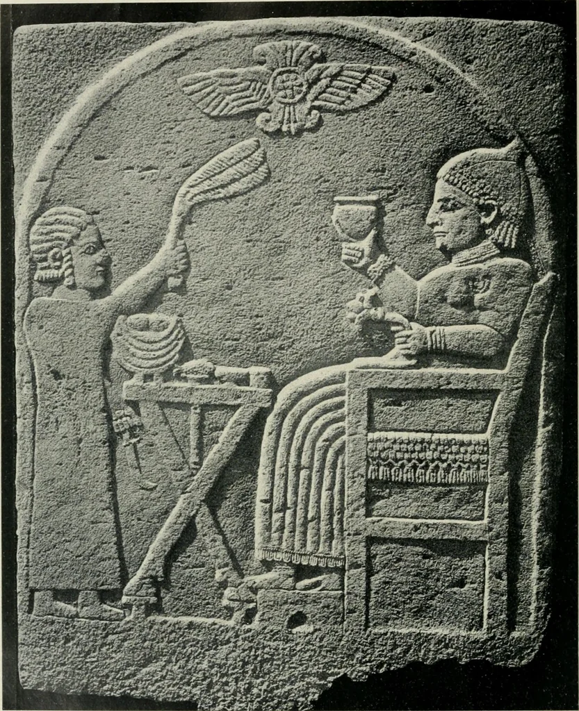 An illustration from L'art Hittite, 1922, leaf 49