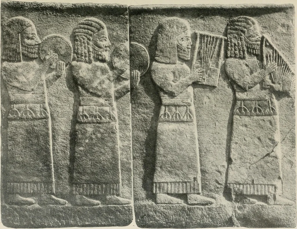 An illustration from L'art Hittite, 1922, leaf 60