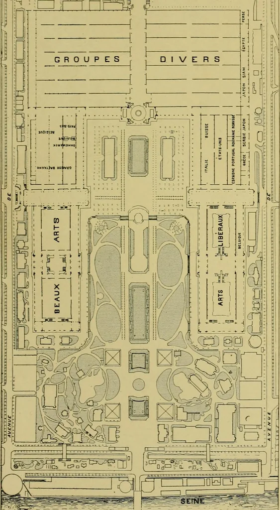 An illustration from L'Art a l'Exposition universelle de 1900, 1900, leaf 132