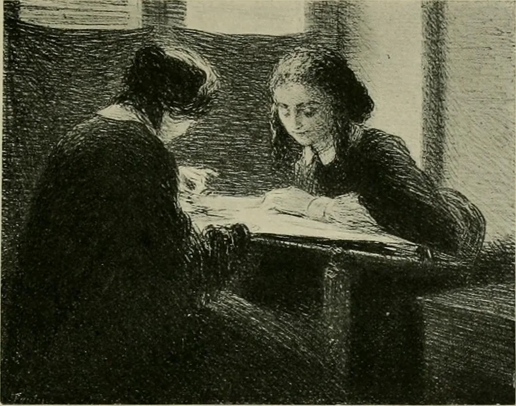 An illustration from L'Art a l'Exposition universelle de 1900, 1900, leaf 204