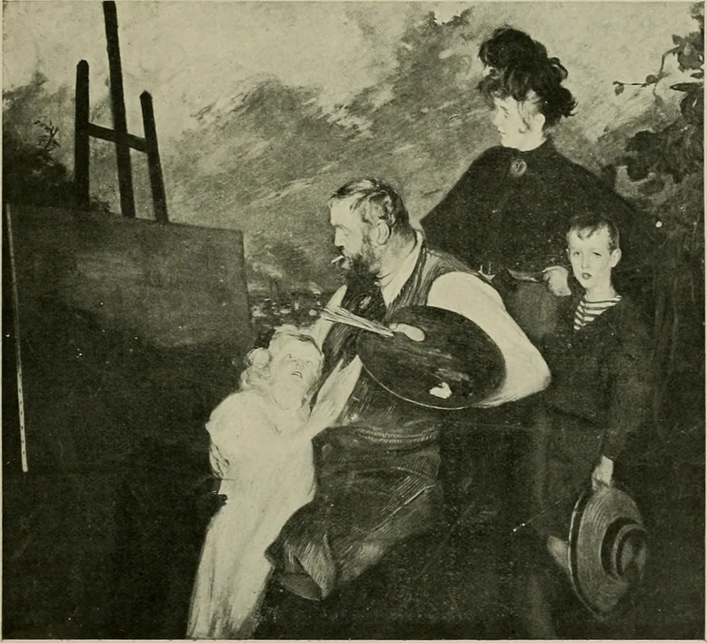 An illustration from L'Art a l'Exposition universelle de 1900, 1900, leaf 258