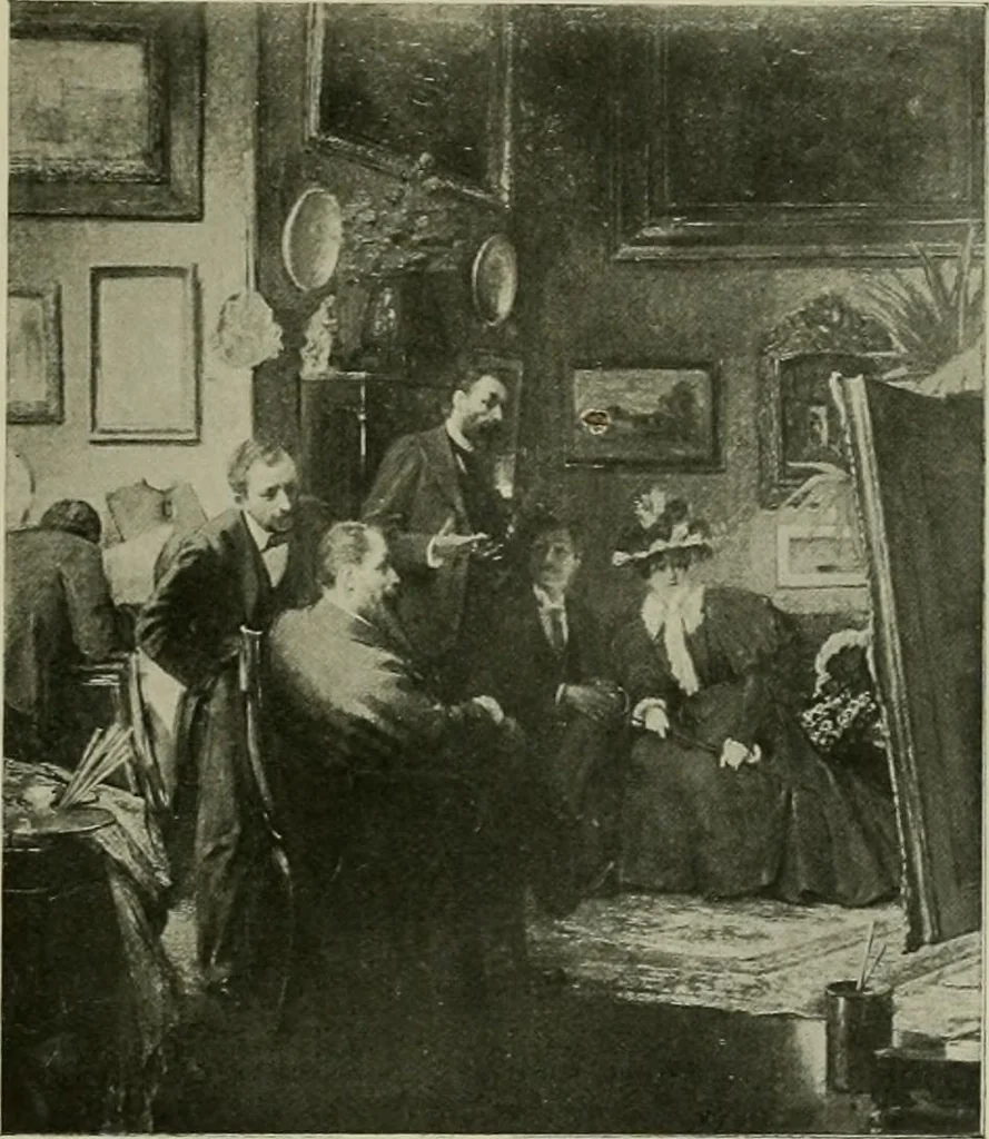 An illustration from L'Art a l'Exposition universelle de 1900, 1900, leaf 264