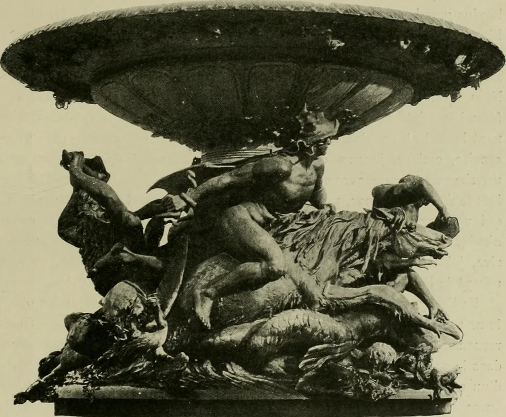 An illustration from L'Art a l'Exposition universelle de 1900, 1900, leaf 374
