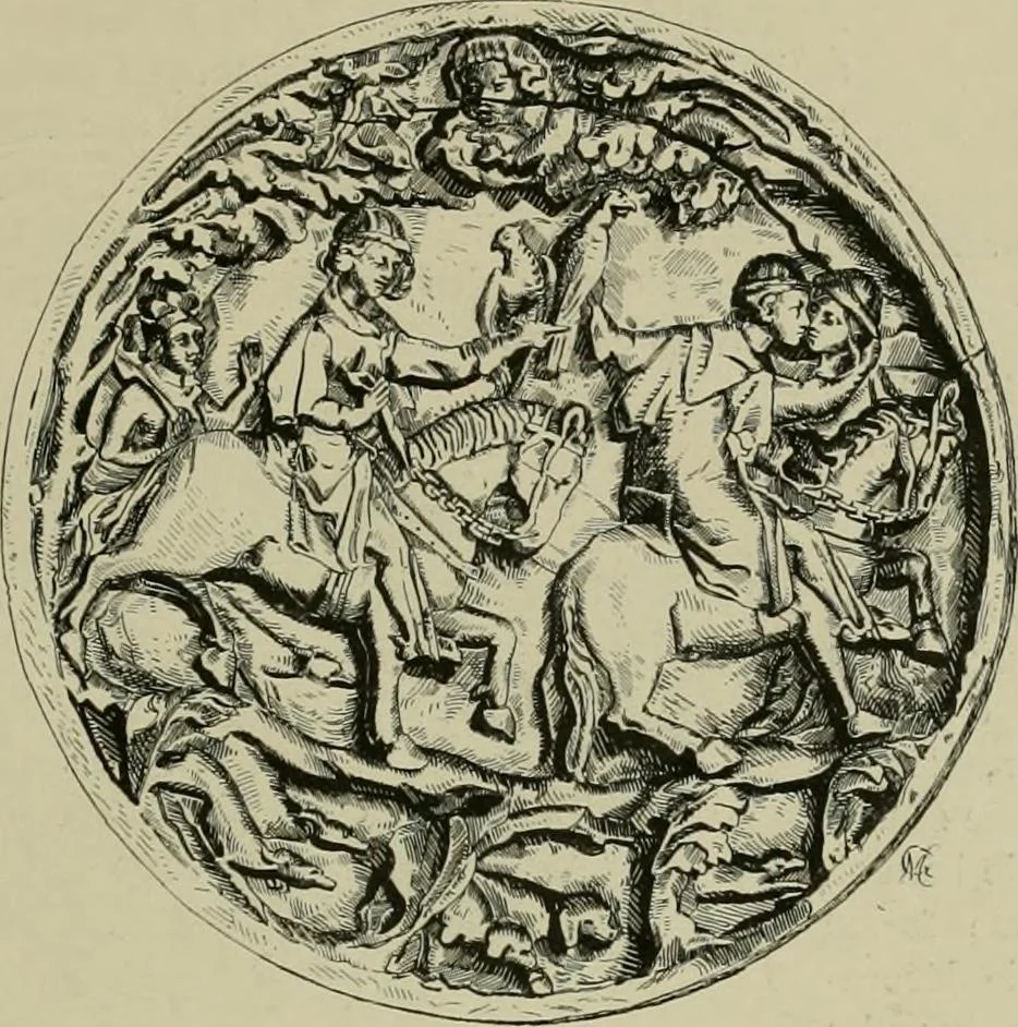 An illustration from L'Art a l'Exposition universelle de 1900, 1900, leaf 38