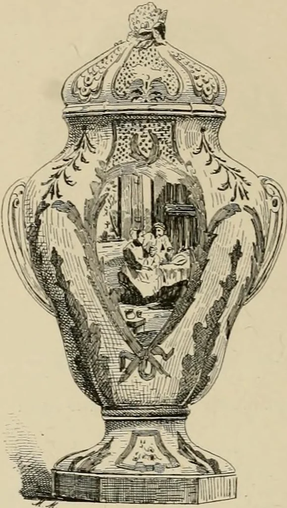 An illustration from L'Art a l'Exposition universelle de 1900, 1900, leaf 49