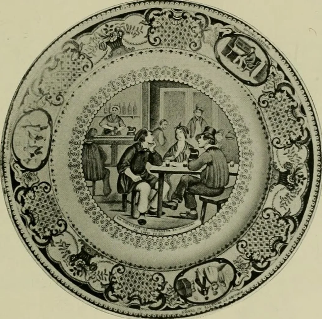 An illustration from L'Art a l'Exposition universelle de 1900, 1900, leaf 492