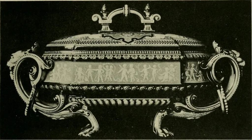 An illustration from L'Art a l'Exposition universelle de 1900, 1900, leaf 494