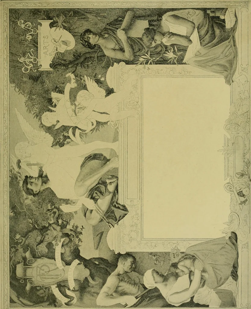 An illustration from L'Art a l'Exposition universelle de 1900, 1900, leaf 496