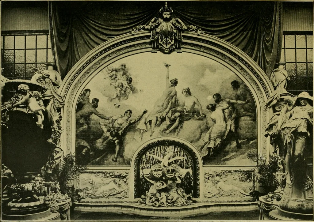 An illustration from L'Art a l'Exposition universelle de 1900, 1900, leaf 518