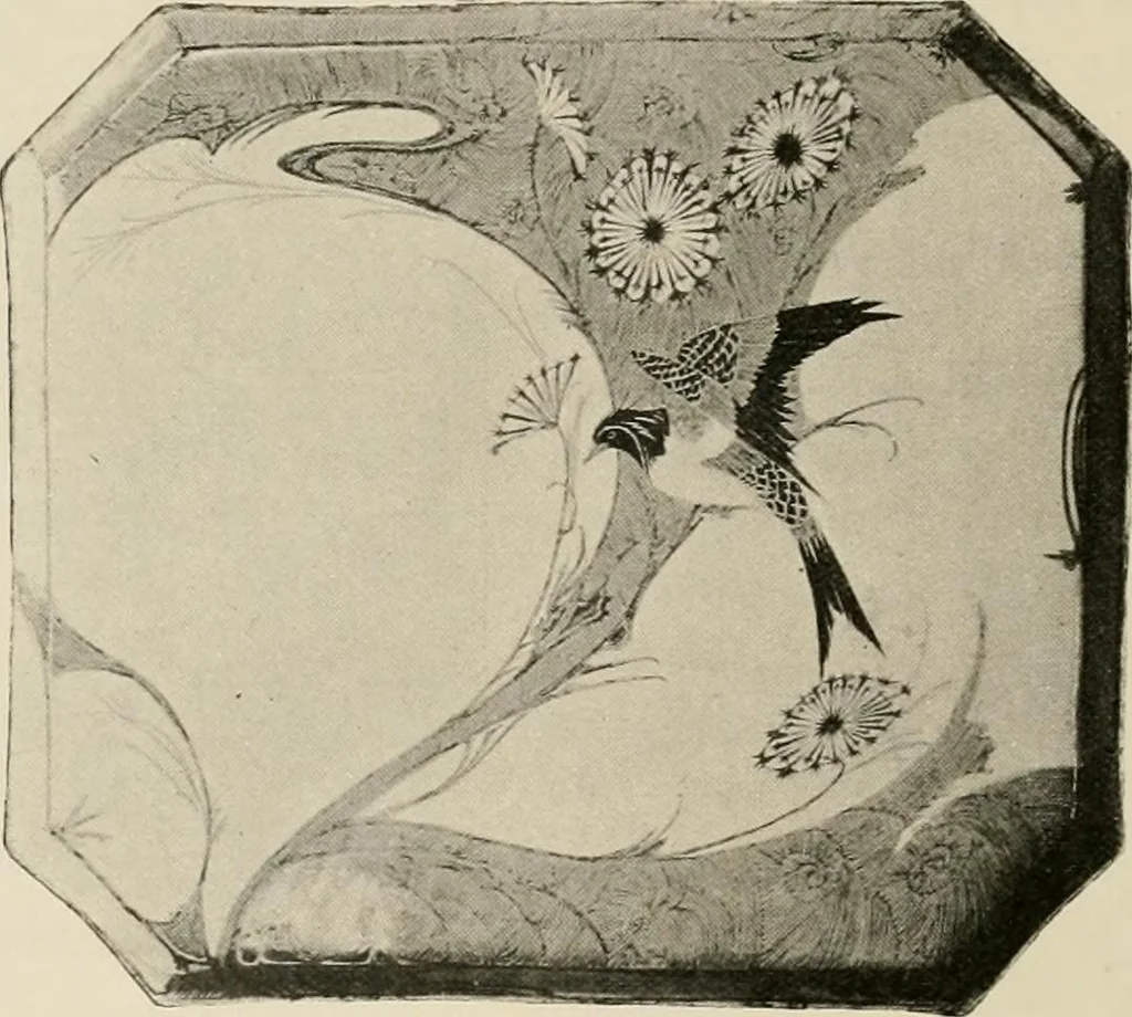 An illustration from L'Art a l'Exposition universelle de 1900, 1900, leaf 521
