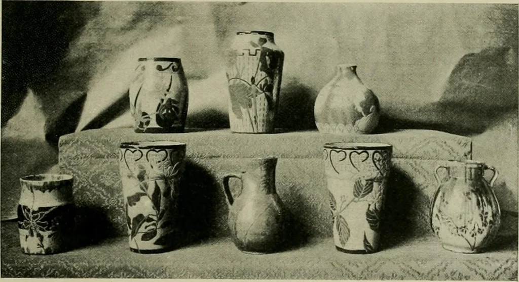 An illustration from L'Art a l'Exposition universelle de 1900, 1900, leaf 522