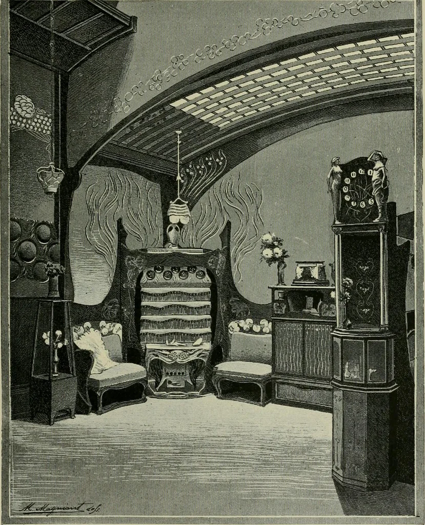 An illustration from L'Art a l'Exposition universelle de 1900, 1900, leaf 548